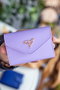 Zoozie Bags Cartera Lila Mujer Piel PU Elegante y Sofisticada, Accesorio Perfecto para Cualquier Ocasión, Compacta y Organizada (10.4 x 2 x 7.2 cm)